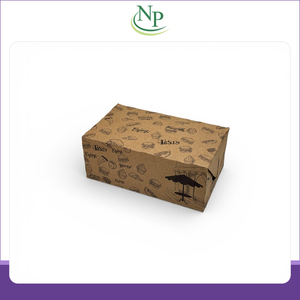 Best Offer on India-Origin Food Grade Eco-friendly & Disposable Rectangular Shape Quick Pack <b>Snack</b> Paper <b>Boxes</b> at Bulk Price - Product Image 2