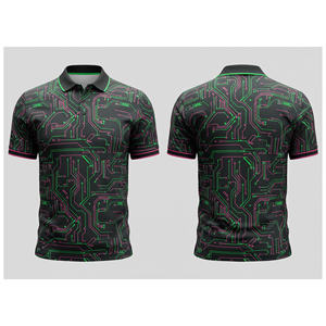 Camiseta Polo Sublimada de Diseño Personalizado – Ropa Deportiva Transpirable para Hombres, Mujeres y Jóvenes, de Secado Rápido - Product Image 4