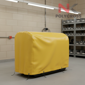 Rouleau de bâche compacte en PE, imperméable et résistante aux UV, pour les applications extérieures, le camping, le jardinage et le stockage. - Product Image 5