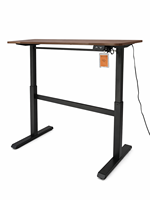 Hoogwaardige nieuwe moderne houten bureau's met verstelbare hoogte, geschikt voor commerciële ruimtes en kantoren, Lumetal Vietnam.