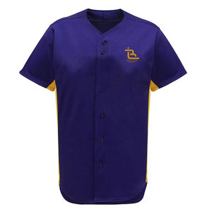 Uniformes de baseball sur mesure, design unique, fabriqués en usine, logo personnalisé imprimé, pour hommes - Product Image 2