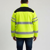 Veste de sécurité réfléchissante OEM ODM, vêtements de travail haute visibilité pour le personnel de logistique et d'entrepôt