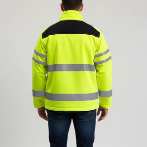 Chaqueta de Seguridad Reflectante OEM ODM, Ropa de Trabajo Protectora de Alta Visibilidad para Personal de Logística y Almacén - Product Image 2
