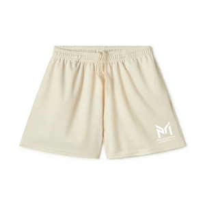 Men's for Knitted Fabric <b>Shorts</b> Elastic Waist Casual Breathable Front Logo <b>Woven</b> Fabric Mid Rise Style - Product Image 1
