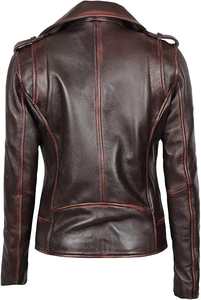 AL BARAKA WEAR Custom Women Leather <b>Biker</b> <b>Jacket</b> PU Leather Winter Breathable Outerwear Fashion Motorcycle Coat Personalized - Product Image 6
