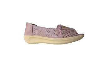 <b>Women</b> <b>Slip</b> On Flats Perforated Round Toe Casual Shoes Lightweight Walking Flat Shoes - Product Image 1