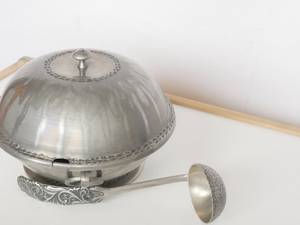 ชามซุปสแตนเลสขัดเงาคุณภาพสูงพร้อมฝาปิดสำหรับใช้ในงานบริการ - Product Image 3