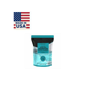 Flocons de chlorure de magnésium de la Mer Morte pour bain relaxant, expérience naturelle riche en minéraux, fabriqué aux États-Unis, pour adultes, Aromasong Int. Modèle 166 - Product Image 1