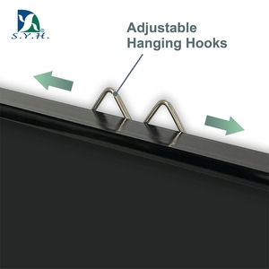 Magnetic <b>Wall</b> <b>Whiteboard</b> Aluminum Frame Plastic Corner Guards 1.8cm Thickness Single Sided CPSIA Certified for Writing Planning - Product Image 3