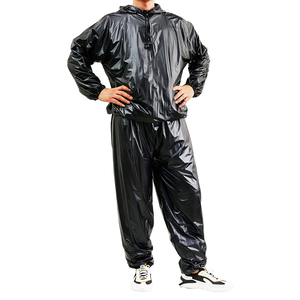 Trajes de Sauna Transpirables de Fibra de Poliéster para Adelgazar, Venta al Por Mayor, para Hombre, en Varios Colores, Personalizables - Product Image 1