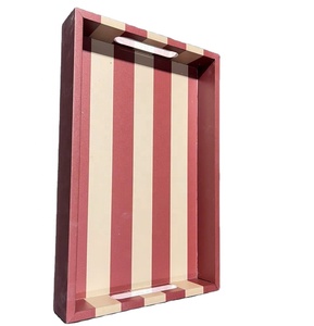 Handcrafted Modern Style <b>Lacquerware</b> Tray Rectangle Lacquer Serving Tray Premium <b>Lacquerware</b> Tray - Product Image 1