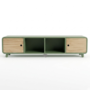 Selling Solid Wood TV <b>Stands</b> With 2 Drawers, Modern Minimalist And Stylish Design - Product Image 4
