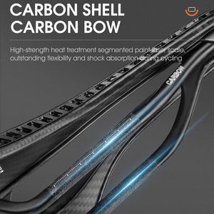 Sillín de Bicicleta WEST BIKING de Fibra de Carbono Impreso en 3D, Alta Resistencia, Ligero, Transpirable, con Diseño de Panal, Fácil de Limpiar - Product Image 4