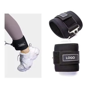 Cinturino <span class=keywords><strong>per</strong></span> Caviglia in Neoprene con Anello a D, Regolabile, Supporto <span class=keywords><strong>per</strong></span> Caviglia <span class=keywords><strong>per</strong></span> Sollevamento Pesi, Palestra e Fitness, <span class=keywords><strong>per</strong></span> Macchine a Cavo - Product Image 5