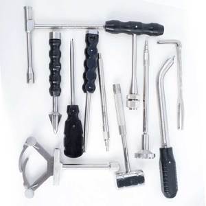 Ensemble de 11 instruments chirurgicaux orthopédiques pour la fixation osseuse de la hanche, du genou, de la colonne vertébrale et du fémur, en acier inoxydable - Product Image 4