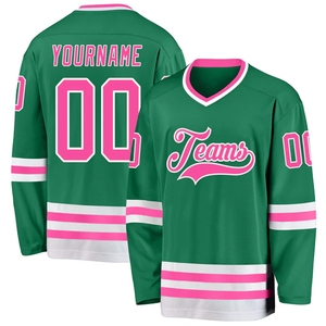 Maillot de hockey sur mesure, vêtements de sport de hockey sur glace personnalisés, vêtements d'équipe respirants, vente en gros - Product Image 4