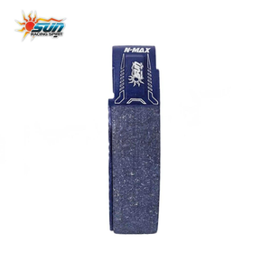 Nouvel ensemble de patins d'embrayage SUN Racing N-MAX 155 (3 pièces) fabriqué à Taïwan, en acier à haute friction avec revêtement bleu, pour un démarrage fluide, pour scooter - Product Image 3