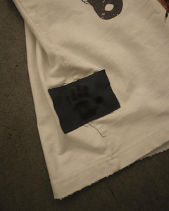 T-shirt Homme de Marque de Luxe Personnalisé 320g 100% Coton, Style Vintage Déchiré, Lavage Acide, Effet Délavé Soleil - Product Image 2