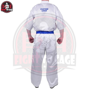 ชุดยูนิฟอร์มฟรีสไตล์แบบสั่งทำพิเศษ ดีไซน์คอวี คุณภาพดีที่สุด สำหรับฝึกซ้อมและการแข่งขันศิลปะการต่อสู้ฟรีสไตล์ - Product Image 6