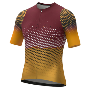 Custom Men's <b>Cycling</b> Jersey 160g Spandex/Polyester Breathable Active Stretch Heat-Transfer Printed Short Sleeve - Product Image 5