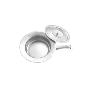 Bandeja de Cama Redonda Premium de Acero Inoxidable Reutilizable y Autoclavable, Bandeja de Cama Redonda de Grado Médico para el Cuidado de Pacientes en Hospitales - Product Image 4