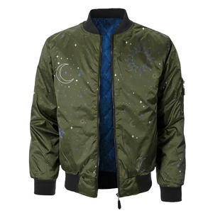 Chaqueta Bomber de Invierno Unisex Personalizable, Cortavientos, Transpirable, Ligera, con Logotipo Personalizado, Colores a la Moda, Ropa Exterior Informal, Venta al Por Mayor - Product Image 1