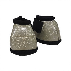Botas Protectoras de Neopreno con Brillo Personalizadas para Caballos, Botas Impermeables para Montar al Aire Libre - Product Image 3
