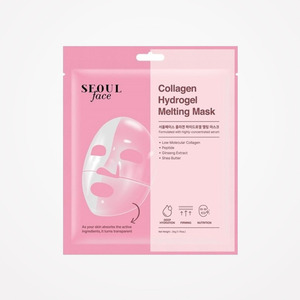 มาส์กหน้าไฮโดรเจล เดอร์มอล โซล เฟซ คอลลาเจน ไฮโดรเจล เมลติ้ง มาส์ก 34 กรัม - Product Image 4