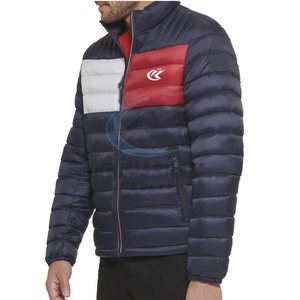 Chaquetas Acolchadas de Manga Larga para Hombre, Más Vendidas, Resistentes al Viento, Casuales, con Cuello Alto, Logotipo Frontal, de Alta Calidad, para Invierno - Product Image 2