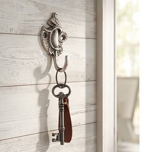 Heritage Style Metal Wall <b>Hook</b> With Antique Design For Clothing Storage Drill Installation Single <b>Hook</b> Decorative Accent - Product Image 3