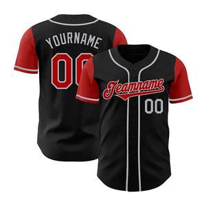 Maillot de baseball de style américain, uniforme imprimé, vêtements d'équipe - Product Image 4