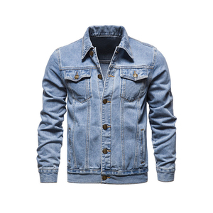 Chaqueta vaquera moderna para hombre, ideal para actividades al aire libre y estilo de vida urbano. Proveedor mayorista de denim de Bangladesh. - Product Image 1