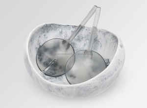 Customized Bohemian Yellow Resin Serving <b>Bowl</b> <b>Set</b> High Quality Handcrafted Carved Highly Polished Packaged Carton for Home Hotel - Product Image 3