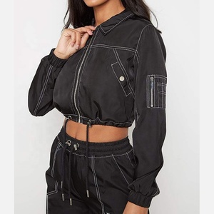 Casual Wear Best Selling Women's Breathable <b>Lightweight</b> Cotton <b>Denim</b> <b>Jacket</b> Custom Design Oversized Fashion Blouson Digital - Product Image 1