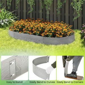 Bordatura per Giardino in Metallo Zincato con 6 Pannelli Flessibili, Inclusi Guanti da Giardinaggio e Attrezzatura Protettiva - Product Image 6