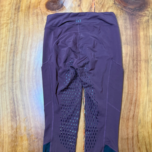 Leggings Kerrits para Mujer, Pantalones de Equitación Talla Mediana, Color Borgoña - Product Image 5