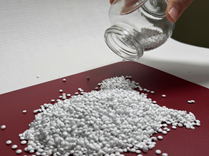 EVOPLAS Vietnam High Gloss White Granular CACO3 Filler <b>Plastic</b> <b>Masterbatch</b> Injection Molding Grade Pellet - Product Image 2