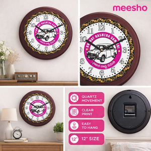 Personalized Digital Printing Customized Color Wall Clock with <b>Gift</b> <b>Box</b>-Promotional Office Product for Living Room - Product Image 3