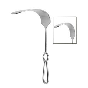 Retractor Quirúrgico para Hígado, Cuchilla Triangular, Retractores Finos para Heridas, Gancho para Dura y Piel, Instrumento Médico de Acero Inoxidable - Product Image 6