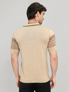 Chemises polo pour hommes, nouveau style, tissu en coton respirant, vente en gros, vêtements décontractés, chemises polo élégantes à manches courtes pour adultes - Product Image 3