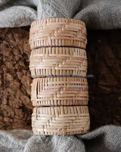 Servilleteros de ratán de nuevo modelo de diseño real, decoración para fiestas de bodas y acampadas, servilleteros almacenados en Vietnam - Product Image 1