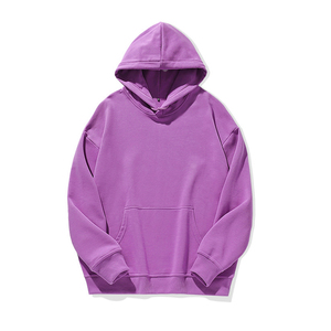 Sudadera con Capucha Negra Oversize de Algodón Lisa Personalizada para Gimnasio y Deportes, Estilo Urbano Casual para Hombre/Mujer - Product Image 6