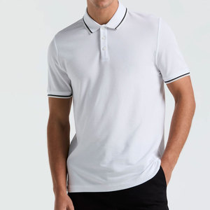 Chemise de golf pour homme LuxeRoll personnalisée, manches courtes, tricotée, respirante, logo brodé, 100% coton, vente en gros - Product Image 2