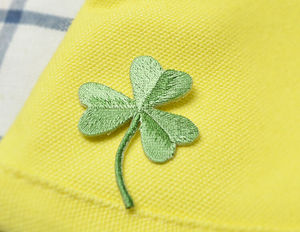 Patch brodé à points fins, badge thermocollant en sergé pour vêtements, chemises, vestes, chapeaux, vente en gros, presse à chaud - Product Image 3