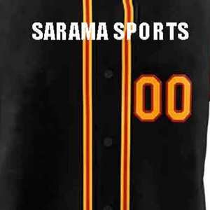 Dernier design de maillot de baseball pour hommes à prix avantageux, couleur unie, taille personnalisée, maillot de baseball en sublimation - Product Image 3