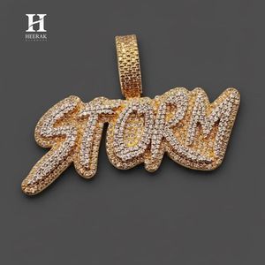 Colgante de Lujo con Nombre en Letra Cursiva, Totalmente Cubierto de Diamantes, Personalizado, Collar con Letra Personalizada, Joyería Brillante - Product Image 1