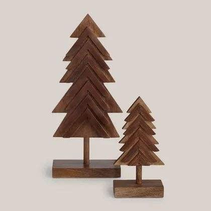 100%Top Quality <b>wooden</b> Christmas <b>Xmas</b> <b>Tree</b> for Table Home Decoration Wood <b>Tree</b> Christmas gift Tabletop Decor for Merry Christmas - Product Image 6