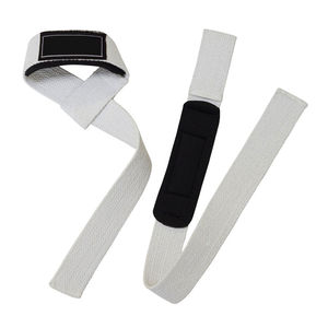 Sangles de musculation en nylon en gros avec une finition délicate, sangles de poignet pour soulever des poids - Product Image 1