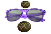 Lunettes spectacle cœur pour mariage, saint-valentin, pour voir les cœurs
