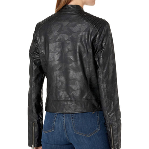 New Arrival Casual Wear Women Leather <b>Jacket</b> Soft Leather Comfortable Design Factory Direct OEM service Women Leather <b>Jacket</b> - Product Image 5